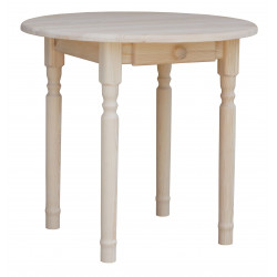 ROUND TABLE PINE WOOD...