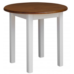 STÓŁ OKRĄGŁY SOSNOWY DĄB...