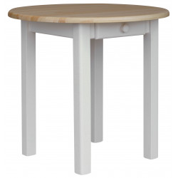 Ronde grenenhouten eettafel...