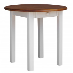 Ronde grenenhouten eettafel...