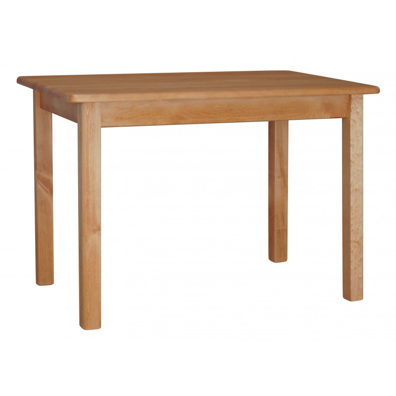 Grenenhouten eettafel in elzenkleur