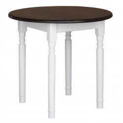 ESSTISCH RUND DRECHSELFUß...