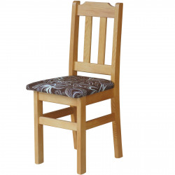 PINE CHAIR ALDER UPHOLSTERY...