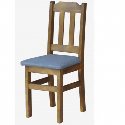 PINE CHAIR OAK UPHOLSTERY...