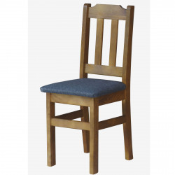 PINE CHAIR OAK UPHOLSTERY...