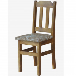 PINE CHAIR OAK UPHOLSTERY...